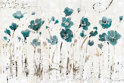 Framed Abstract Balance VI Blue Print