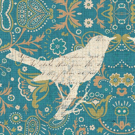 Framed Bohemian Nature Square II Print