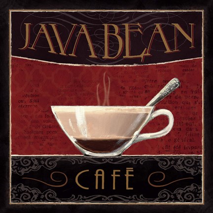 Framed Coffee Shop II Print