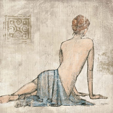 Framed Figure Study I Print