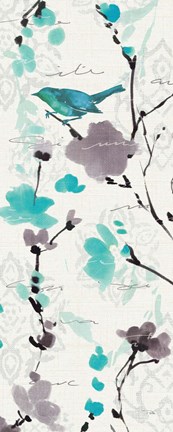 Framed Flowing IV Print