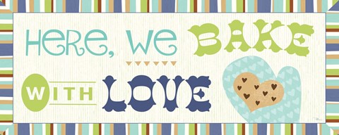 Framed Luv 2 Bake II Print