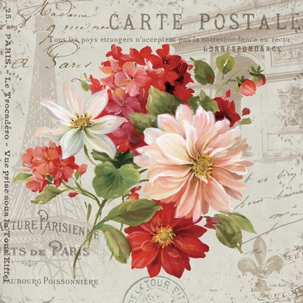 Framed PS Je Taime Light II Print