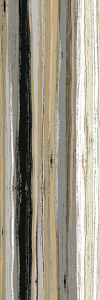 Framed Rainy Streets Neutral Panel II Print