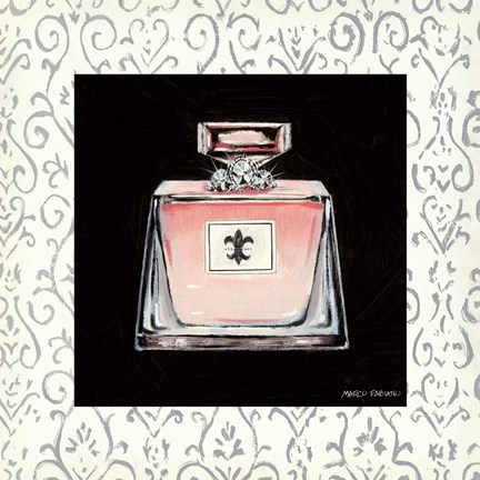 Framed Samanthas Boudoir with Border III Print