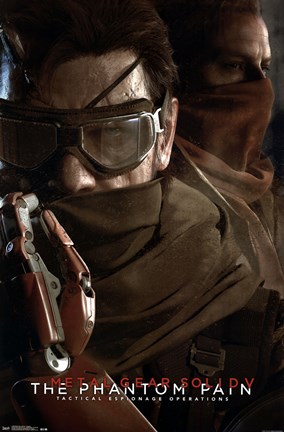 Framed Metal Gear Solid 5 - Goggles Print