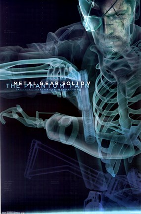 Framed Metal Gear Solid 5 - X-ray Print