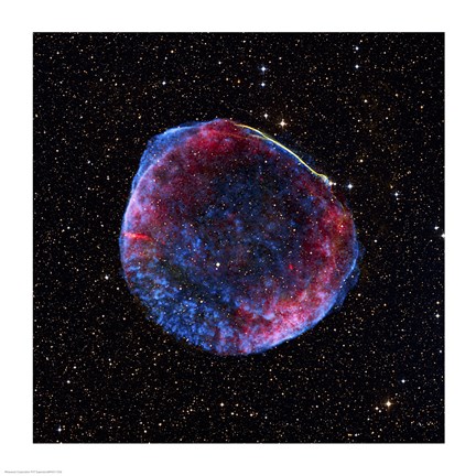 Framed Supernova Remnant Print