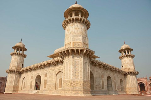 Framed Tomb of Itimad-ud-Daulah Baby Taj, Agra, Uttar Pradesh, India Print