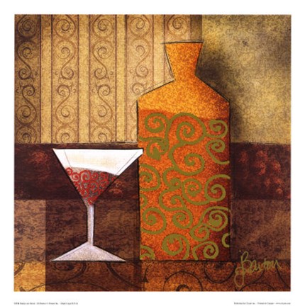 Framed Shakin not Stired Print