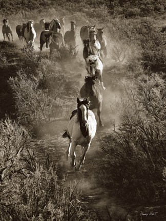 Framed Poetry in Motion Print