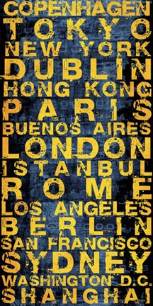 Framed Explore the World III Print