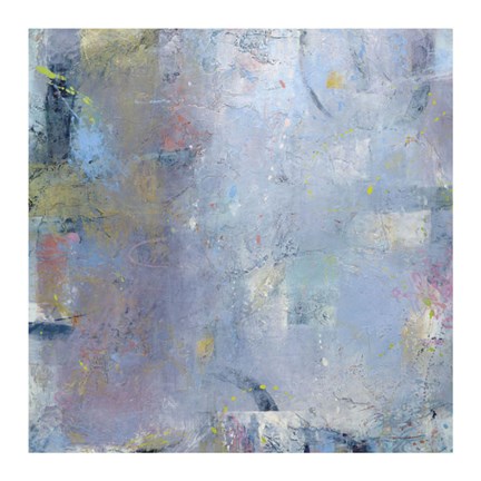 Framed Frosty Turbulence Print