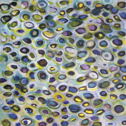 Framed Bubbling Over Print