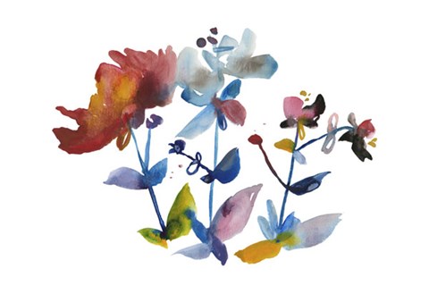 Framed Nouveau Boheme - Island Series No. 1 Print