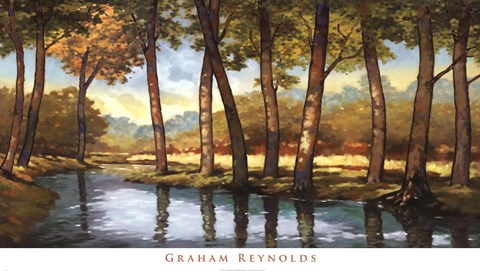 Framed Trout Stream 1 Print