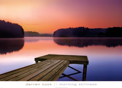Framed Morning Stillness Print