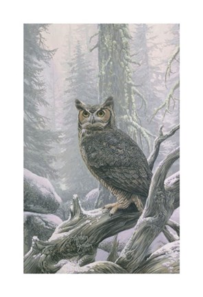 Framed Sounds of Silence Print