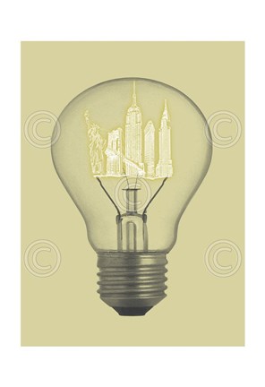 Framed NYC Idea Print