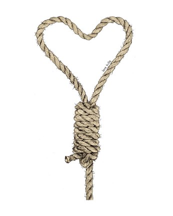 Framed Love Kills Print