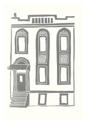 Framed Williamsburg Building 2 (199 Maujer Street) Print