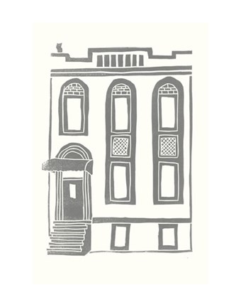 Framed Williamsburg Building 2 (199 Maujer Street) Print