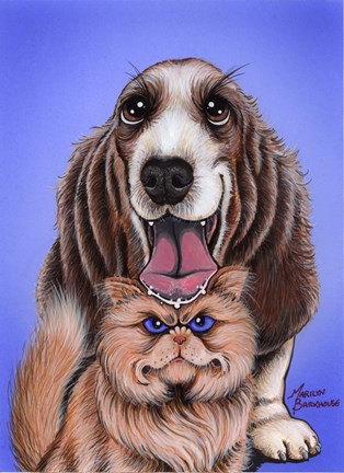 Framed One Of Those Days Print