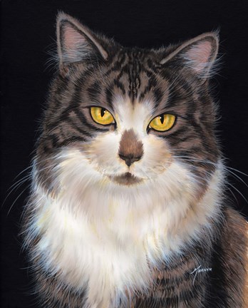 Framed Look Into My Eyes Print