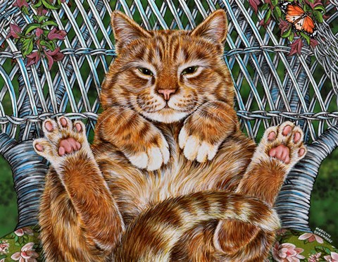 Framed Lazy Summer Day Print