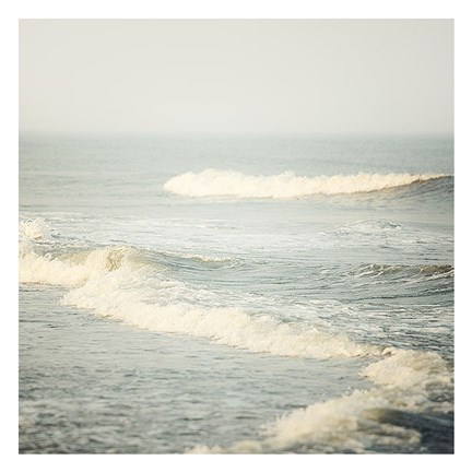 Framed Sound of Waves Print