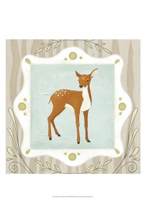 Framed Forest Cameo VII Print