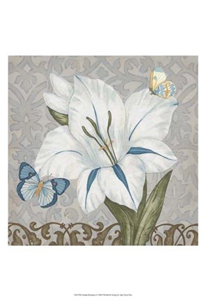 Framed Garden Romance I Print