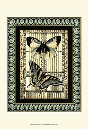 Framed Small Butterfly Fancy I Print