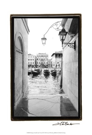 Framed Glimpses, Grand Canal, Venice III Print