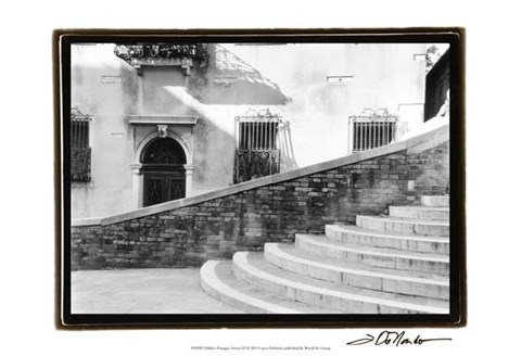 Framed Hidden Passages, Venice III Print