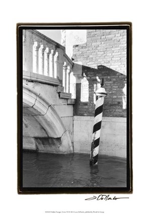 Framed Hidden Passages, Venice VII Print
