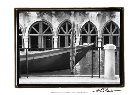 Framed Hidden Passages, Venice IX Print