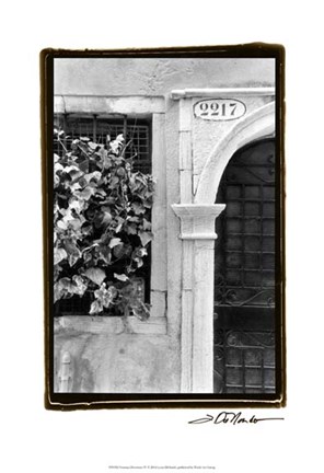 Framed Venetian Doorways IV Print