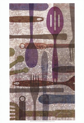 Framed On the Table II Print