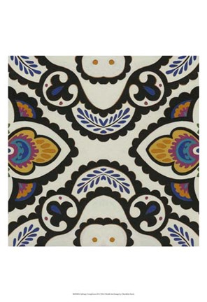 Framed Calliope Compliment II Print