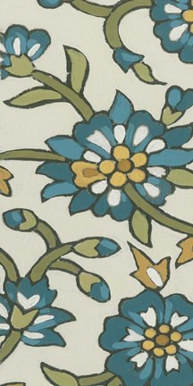 Framed Cottage Panels III Print