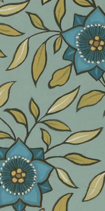 Framed Cottage Panels V Print