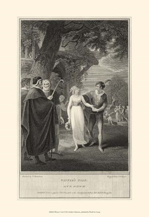 Framed Winter&#39;s Tale Print