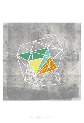 Framed Geomolecule III Print