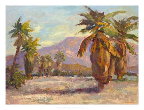 Framed Desert Repose III Print