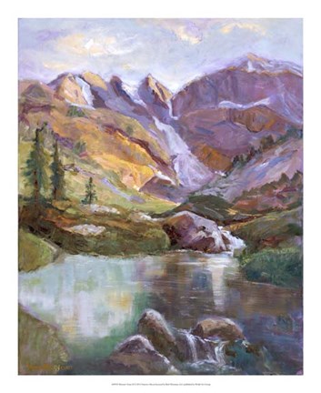 Framed Western Vistas II Print