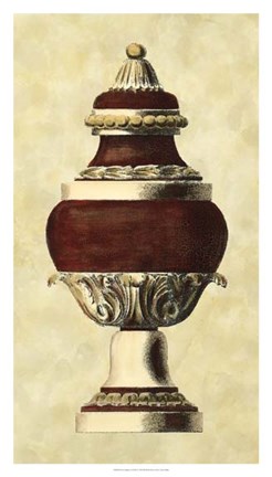 Framed Antique Urn II Print