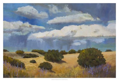 Framed Brewing Storm Print