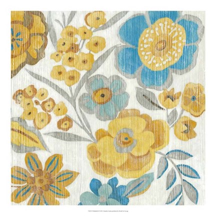 Framed Wildfield II Print