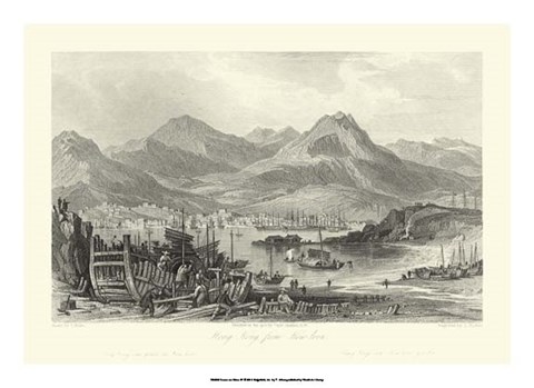 Framed Scenes in China IV Print